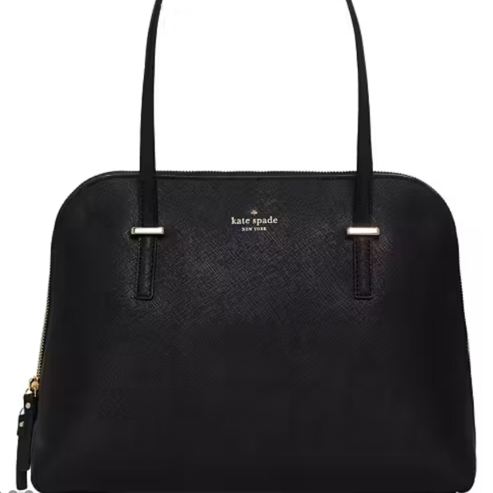 Kate Spade Cedar Street Maise Black Leather Shoulder Bag